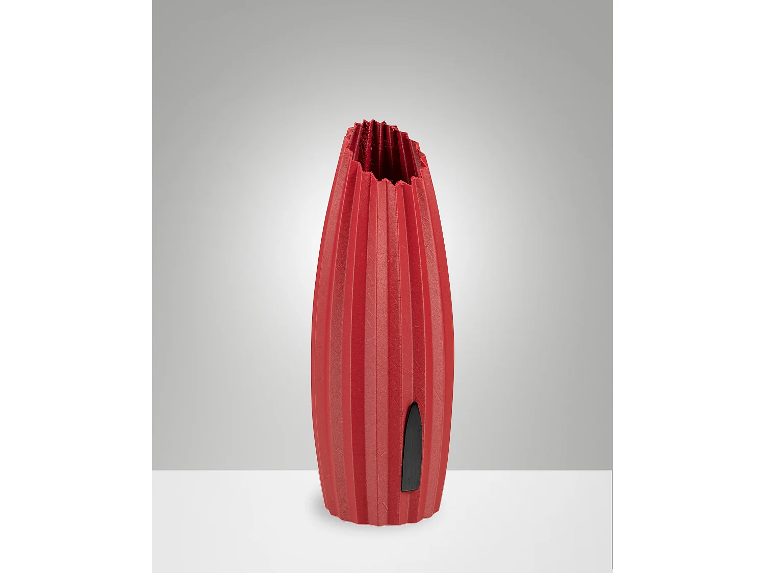Candeeiro de Mesa Nadine em Metal e Plástico Vegetal, Luz Bordeus 10W G9, Regulação ao Toque, IP20, A30cm - Design Moderno Sustentável