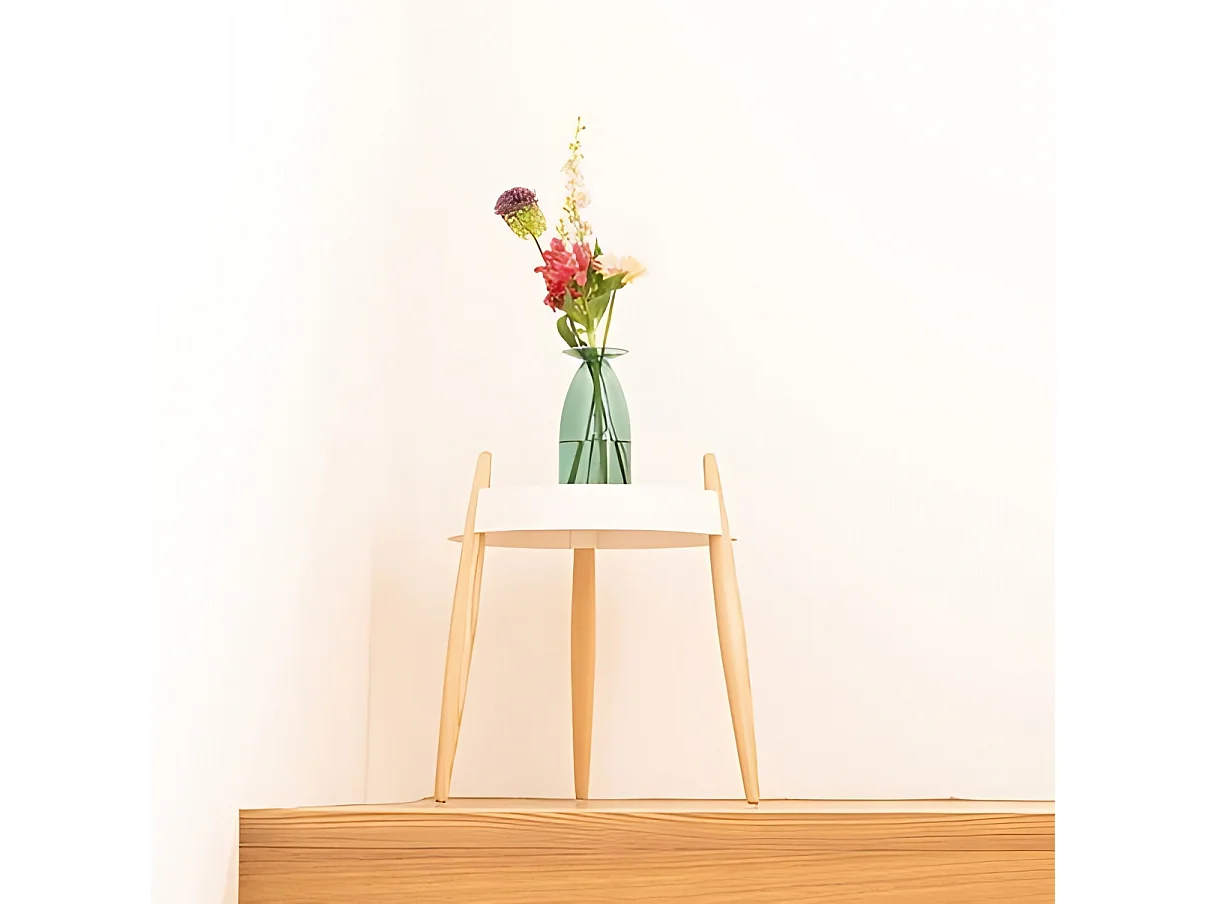 Vase Un Fiore 150 En Verre Borosilicate Soufflé À La Bouche, Couleur Jaune Or, Capacité 150 Cl, Design Élégant Et Artisanal Pour Intérieurs Raffinés