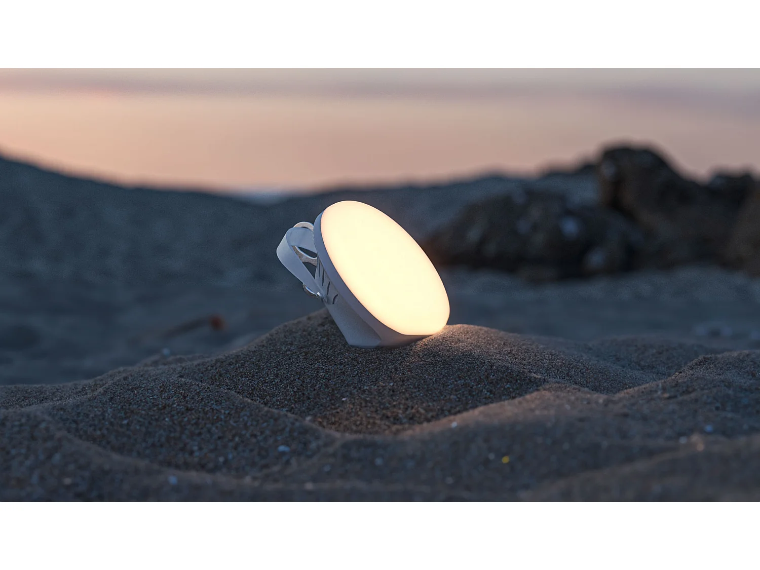 Madi Beneito & Faure 4W CCT-schakelaar draagbare LED-lamp 2700K/3200K/4000K IP54 dimbaar mat wit - Beneito & Faure
