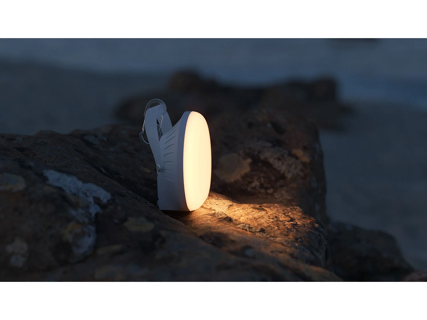 Madi Beneito & Faure 4W CCT-schakelaar draagbare LED-lamp 2700K/3200K/4000K IP54 dimbaar mat wit - Beneito & Faure