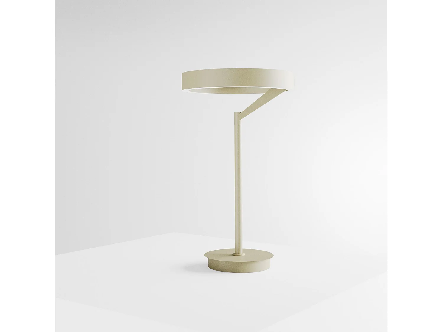 Criseide L Saliegroene Tafellamp - 30W LED Dubbele Lichtuitstraling 1400lm 3000K Drukknopdimbaar Aluminium - Gea Luce