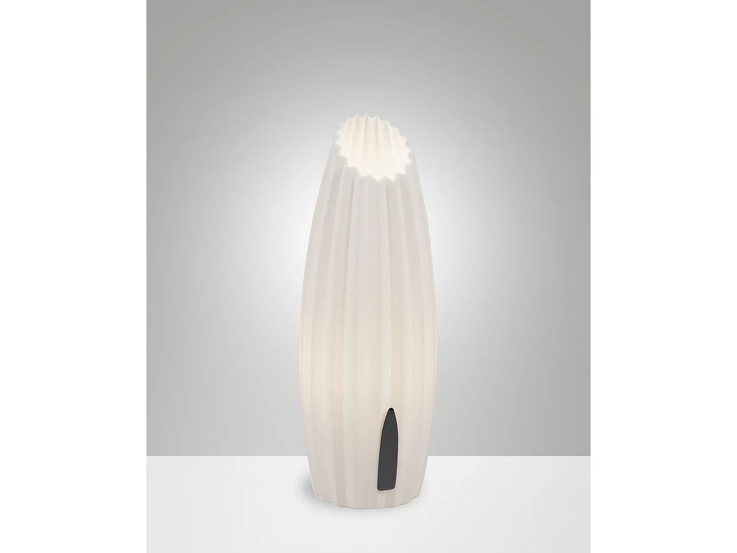 Candeeiro de Mesa Nadine em Metal e Plástico Vegetal, Luz Branca 10W G9, Regulação ao Toque, IP20, Altura de 30cm - Design Moderno e Sustentável