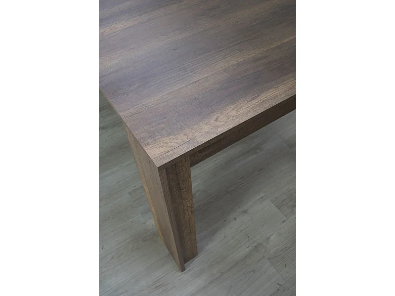 Rozkładany stół konsolowy 90x42/302 cm Mia orzech
