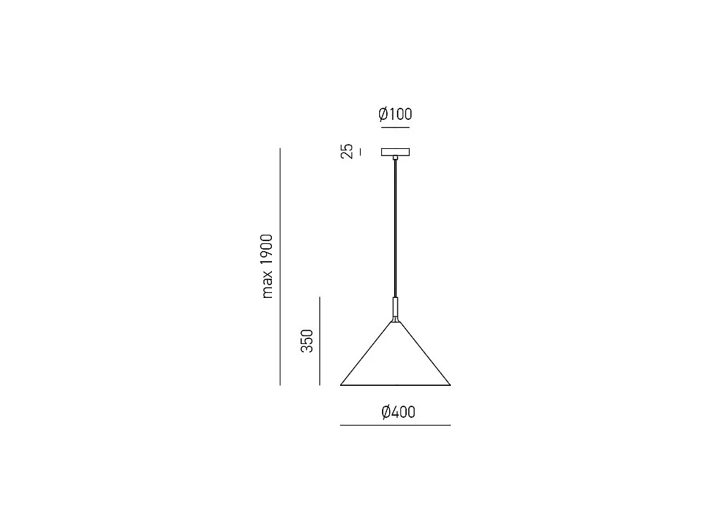 Barbie S/G messing hanglamp, E27 fitting, max. 60W, aluminium frame voor binnengebruik - Gea Luce
