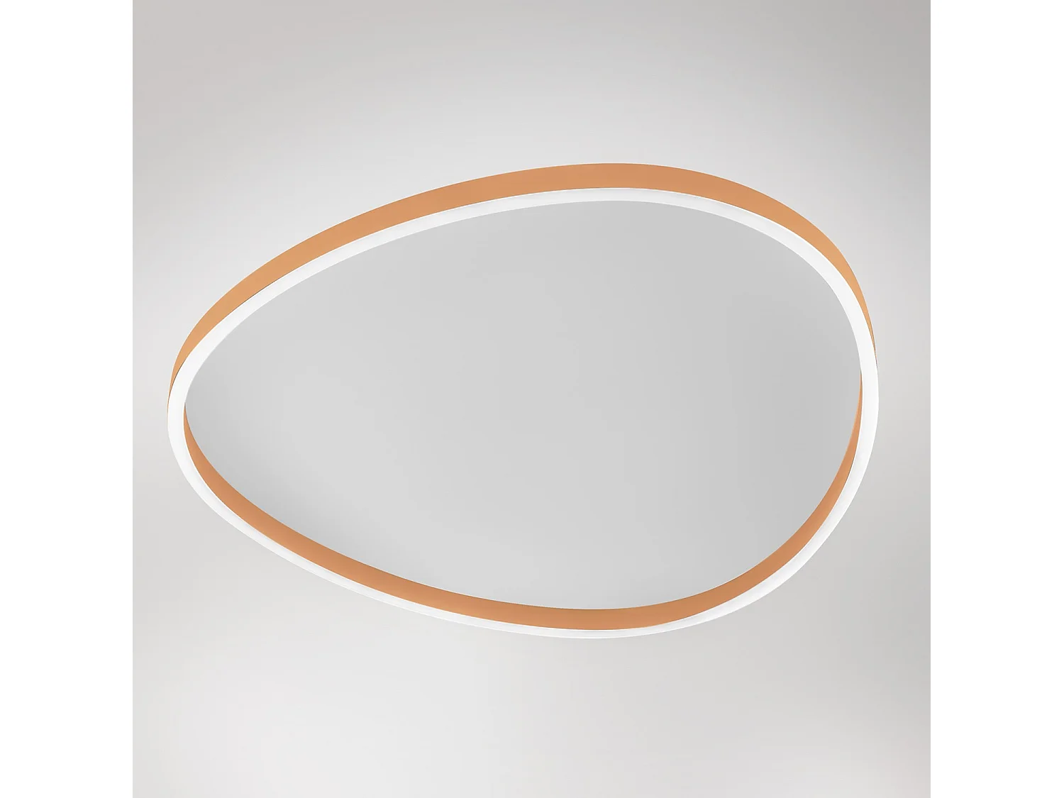 Plafonnier Led Ecaris P/G 72W Double Émission Variateur Cct 3000K/4000K En Aluminium Pêche - Gealuce