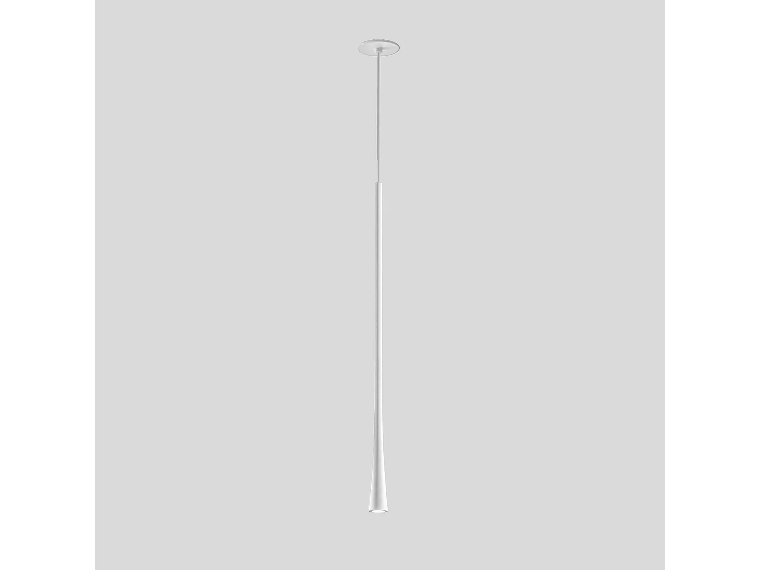 DAFNE SG/I 7W LED 3000K 213lm Inbouw Hanglamp in Satijnwit Aluminium - Modern en Elegant Design voor Interieurs