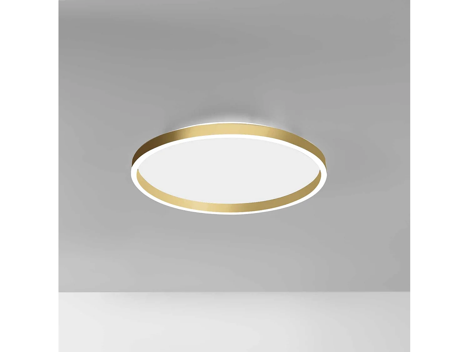 AELA P/M LED-plafondlamp 60W Dubbele Lichtuitstraling 3100-3200lm 3000K/4000K Geborsteld Goud Aluminium Dimbaar Fase-afsnijding - Gealuce