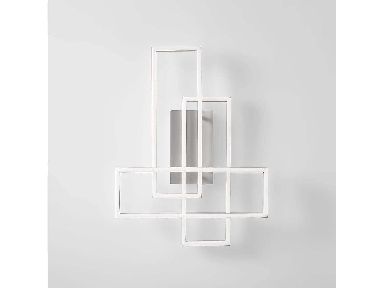 Dyana P 60W 3093lm 3000K LED-plafondlamp in satijnwit aluminium, dimbaar met faseafsnijding, direct licht - Gealuce