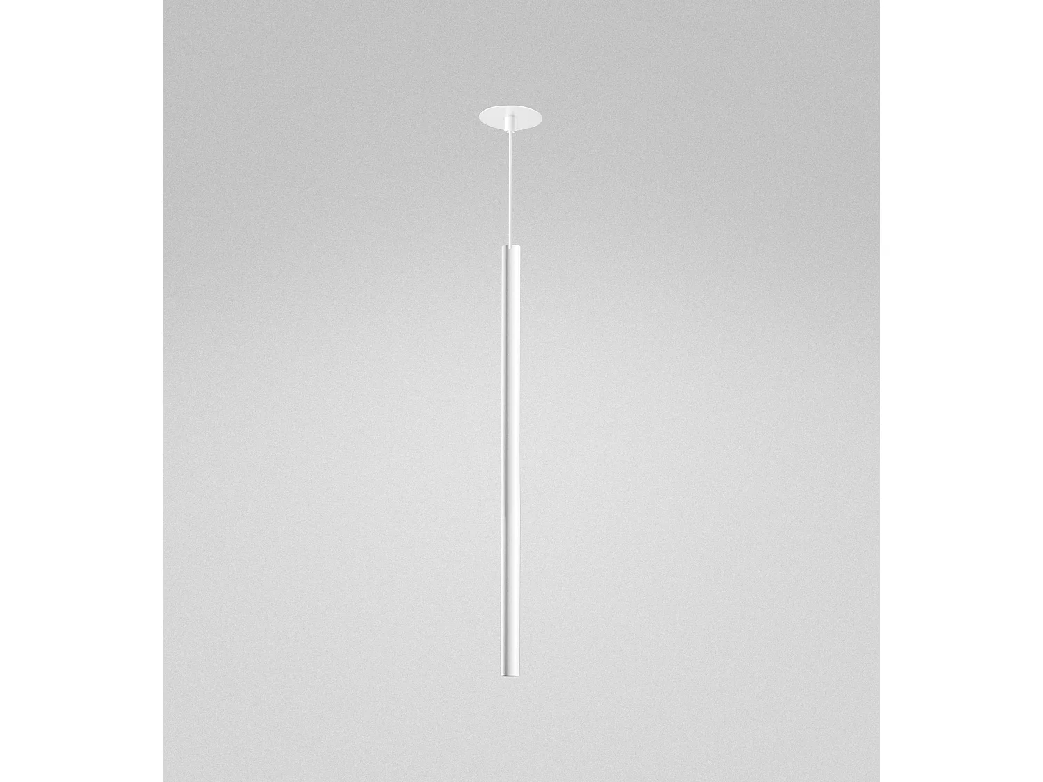 Thalassia SG/I Inbouw Hanglamp Wit 7W LED 3000K 398lm 18° - Gealuce Hanglamp van gesatineerd aluminium met modern design