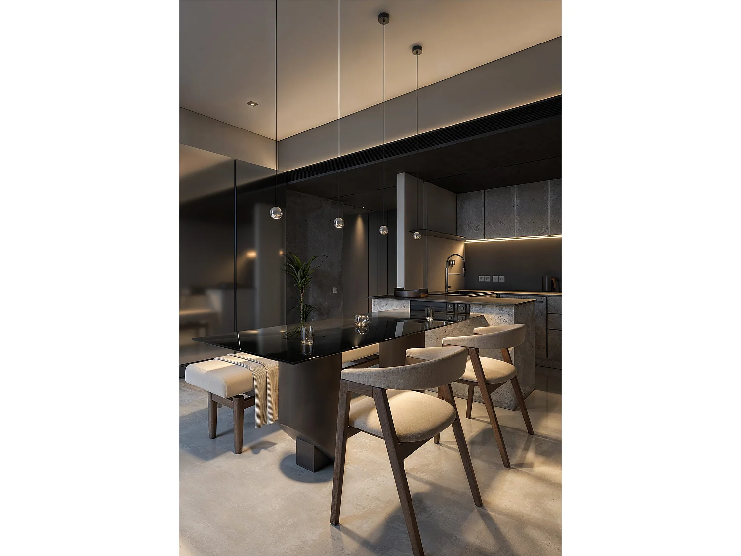 Bora hanglamp 8,5W 36º 2700K mat wit - Hoogwaardige precisie-ledverlichting voor interieurs - Beneito & Faure