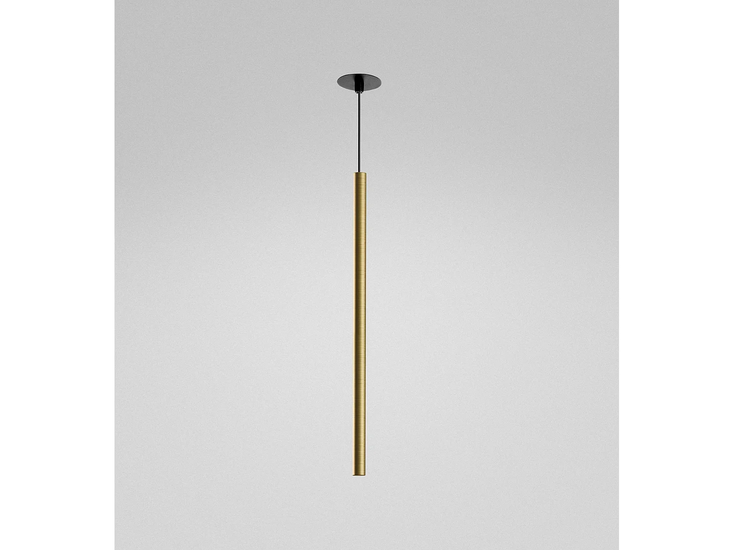 Thalassia SG/I Gold Inbouw Hanglamp 7W LED 3000K 398lm 18° - Gealuce Hanglamp van gesatineerd aluminium met een modern design