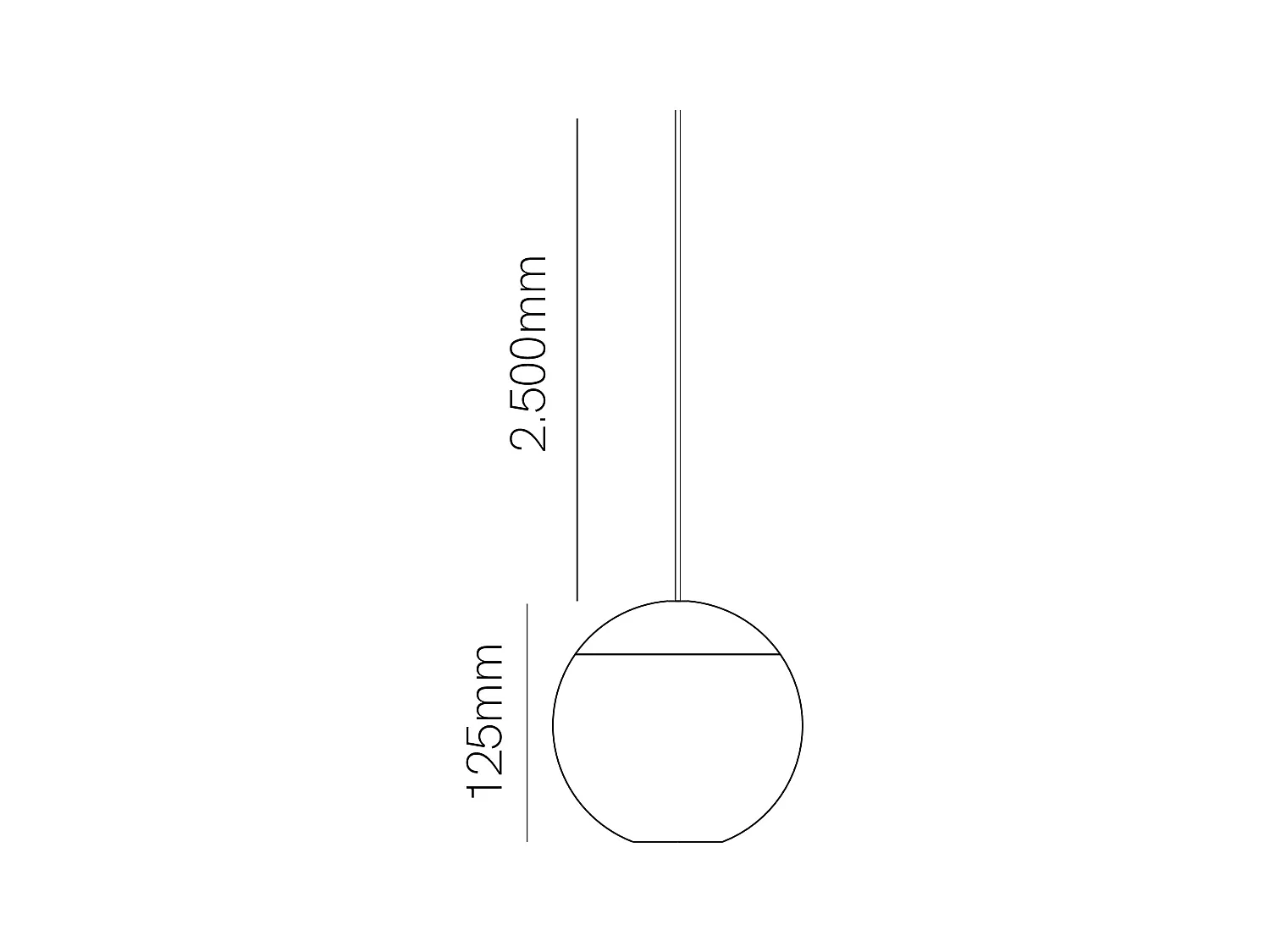 Bora XL Space hanglamp 15W LED 38° kleurtemperatuur schakelaar 2700K-4000K matzwart - Modulair verlichtingssysteem - Beneito & Faure