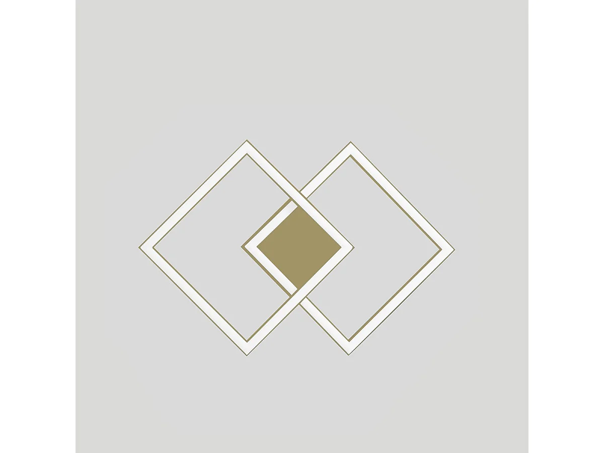 Lampada a soffitto AFRODITE P/P 28W 1400lm 3000K dimmerabile taglio fase - Oro - Struttura in alluminio e diffusore in silicone opale