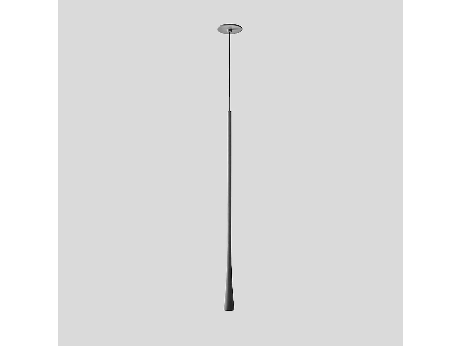 DAFNE SG/I 7W LED 3000K 213lm Inbouw Hanglamp in Satijnzwart Aluminium - Modern en Elegant Design voor Interieurs