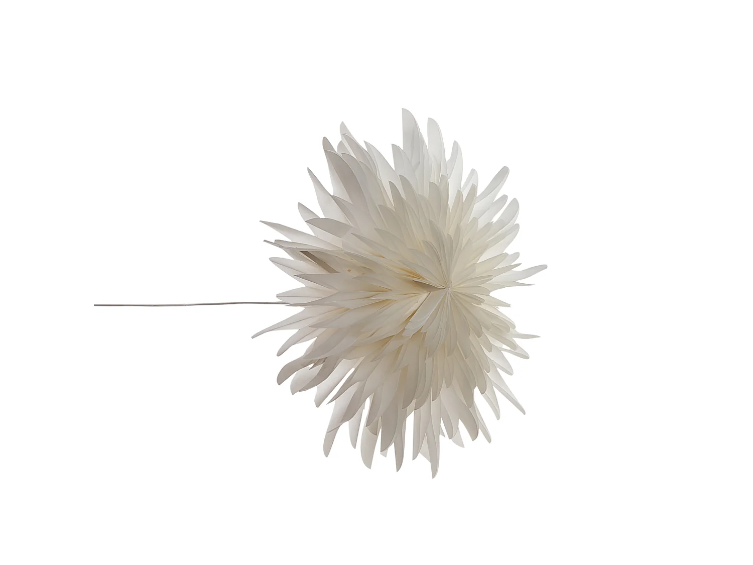 Lot de 3 décorations suspendues LED GROVLAN 41 cm Étoile Multicolore