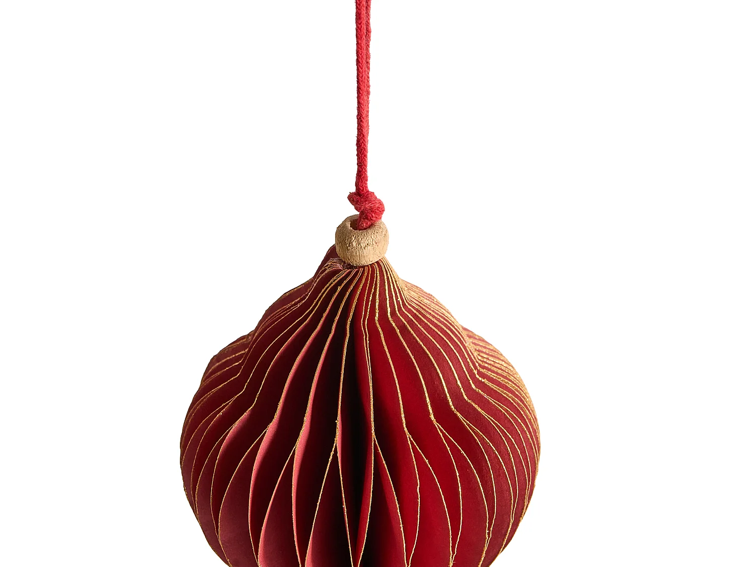 Lot de 20 décorations pour sapin de Noël MALSELVA Papier Multicolore