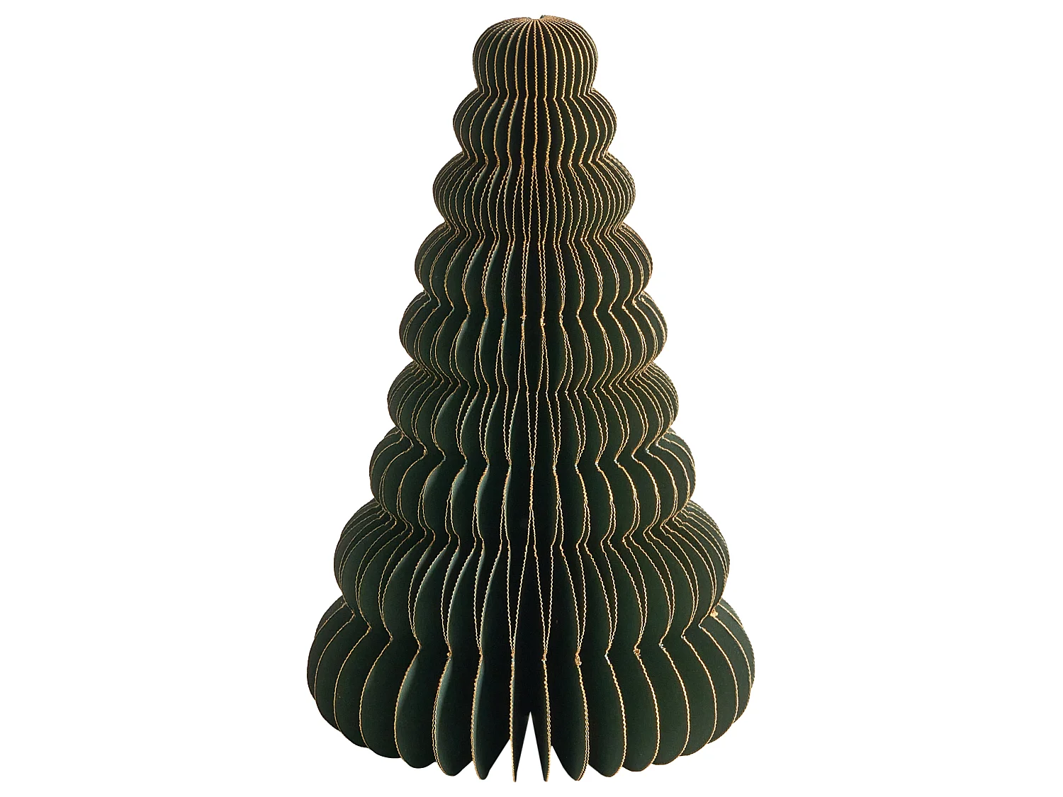 Lot de 5 décorations de Noël VORMA 25 cm Arbre de Noël Beige/vert