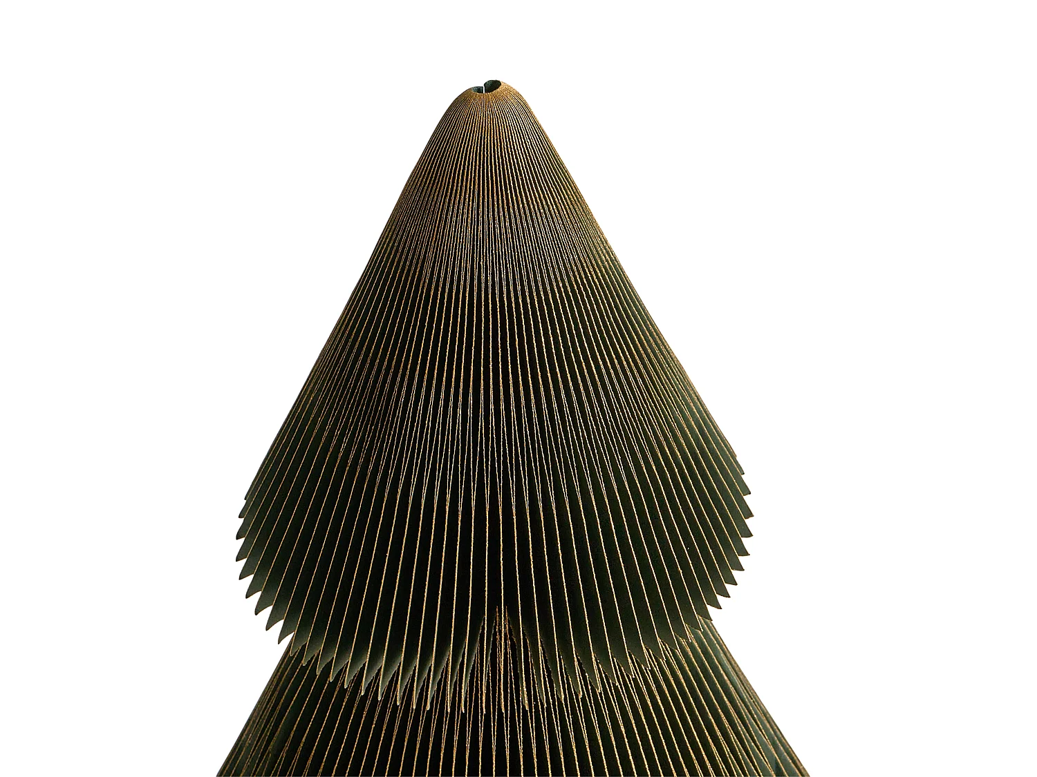 Lot de 2 décorations de Noël VEFSNA 90/122 cm Arbre de Noël Beige/vert