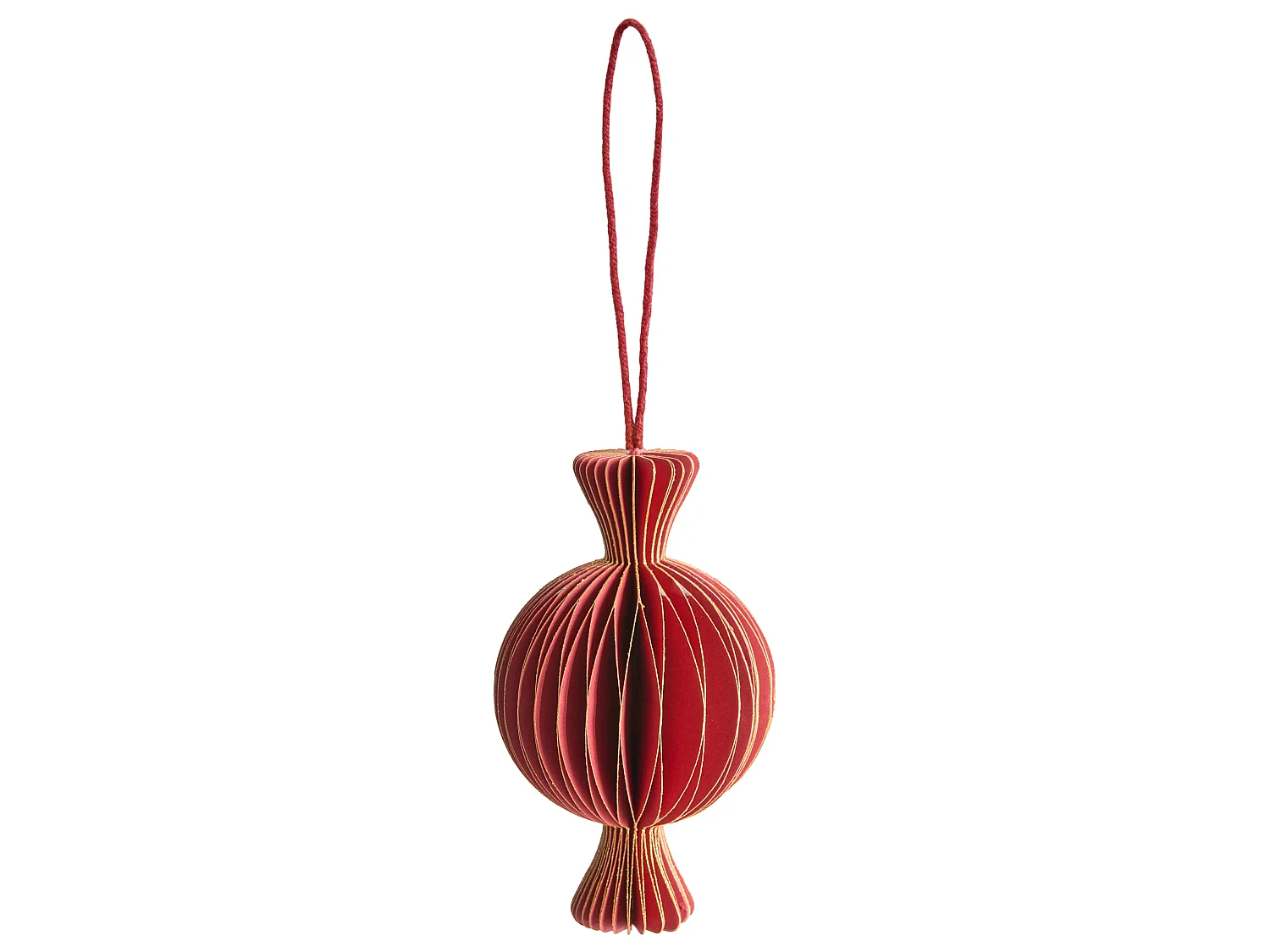 Lot de 16 décorations pour sapin de Noël RAUMA Papier Multicolore