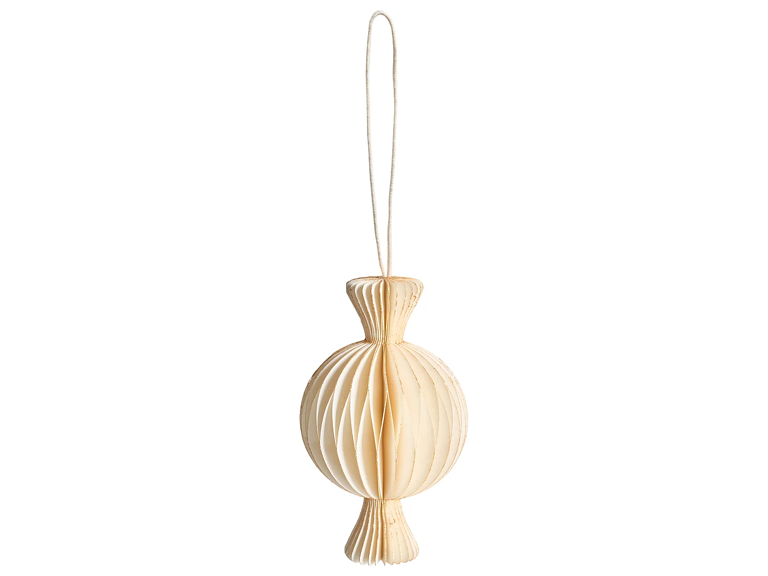 Lot de 16 décorations pour sapin de Noël RAUMA Papier Multicolore