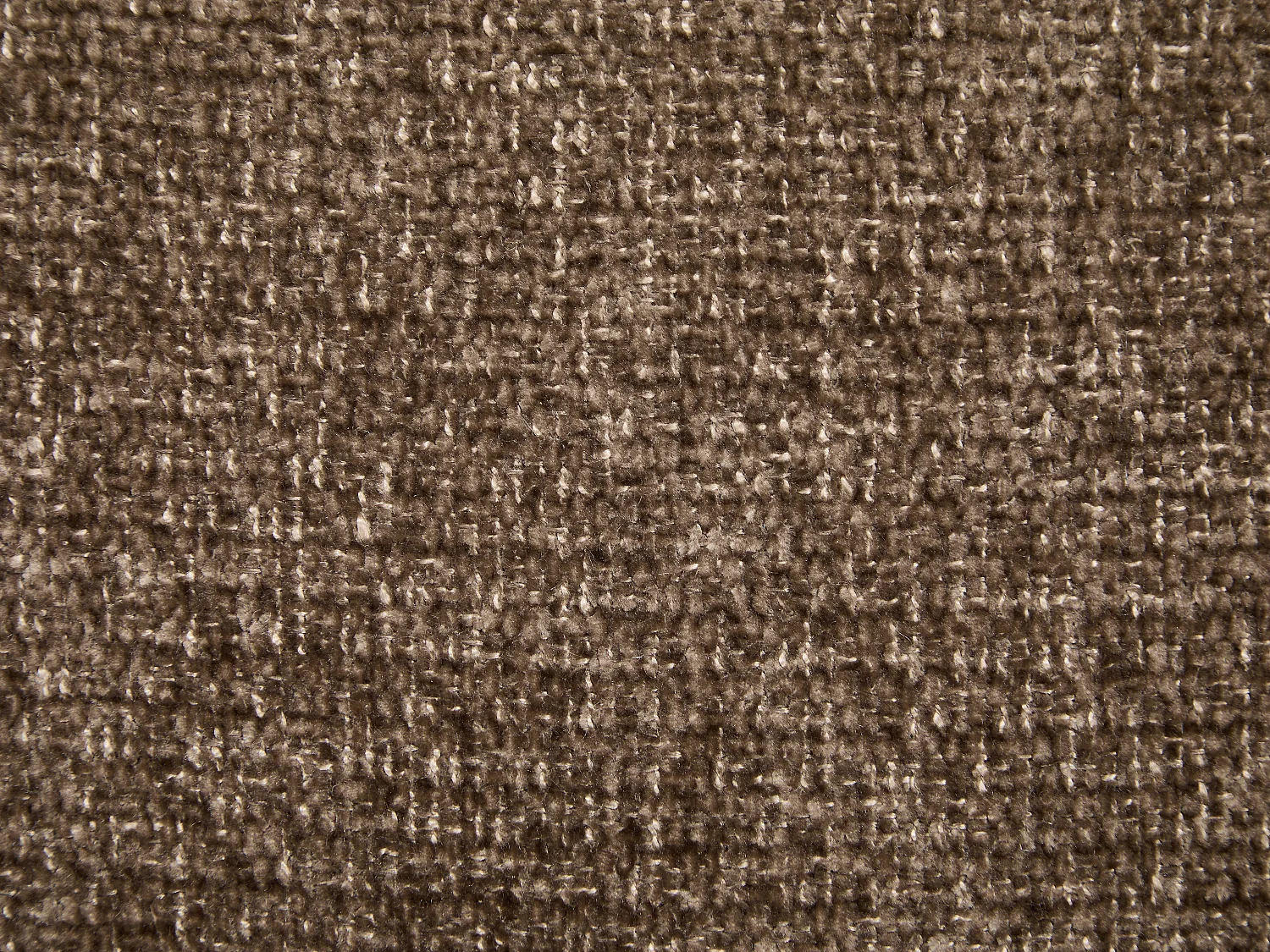 Lot de 6 chaises pivotantes avec accoudoirs en tissu texturé et métal noir - Taupe - ELEANA