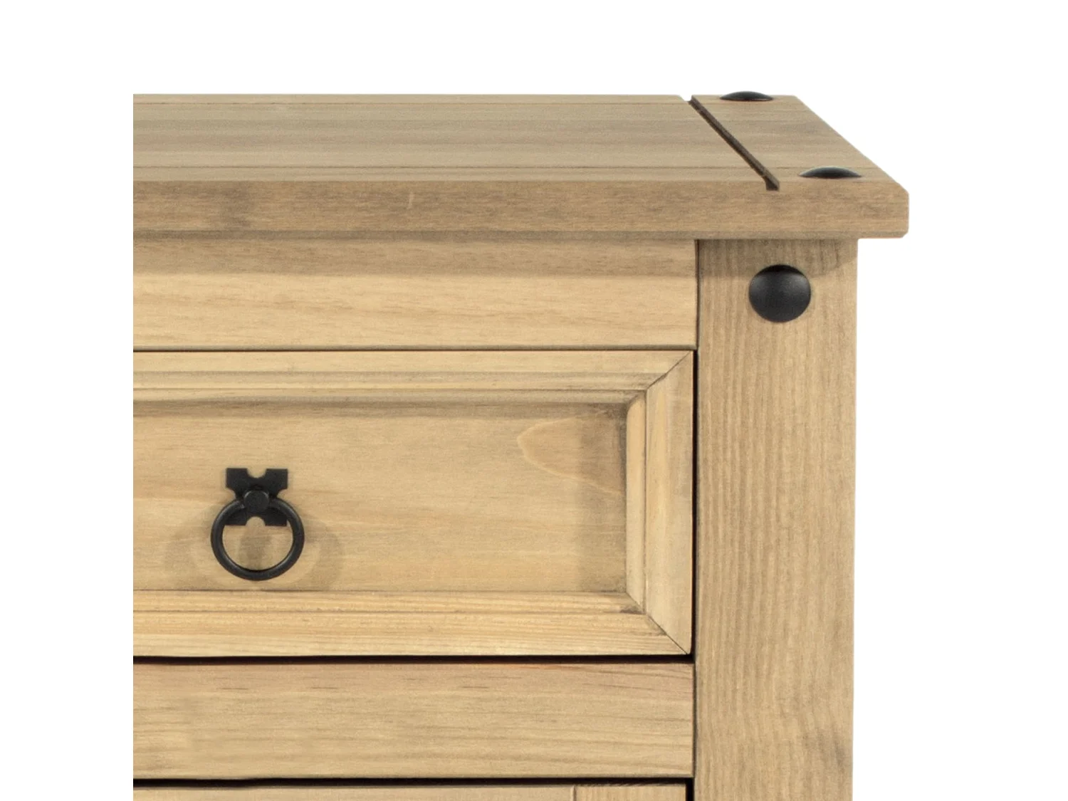 Pair of Corona 1 Door, 1 Drawer Bedside Cabinets, Set of 2