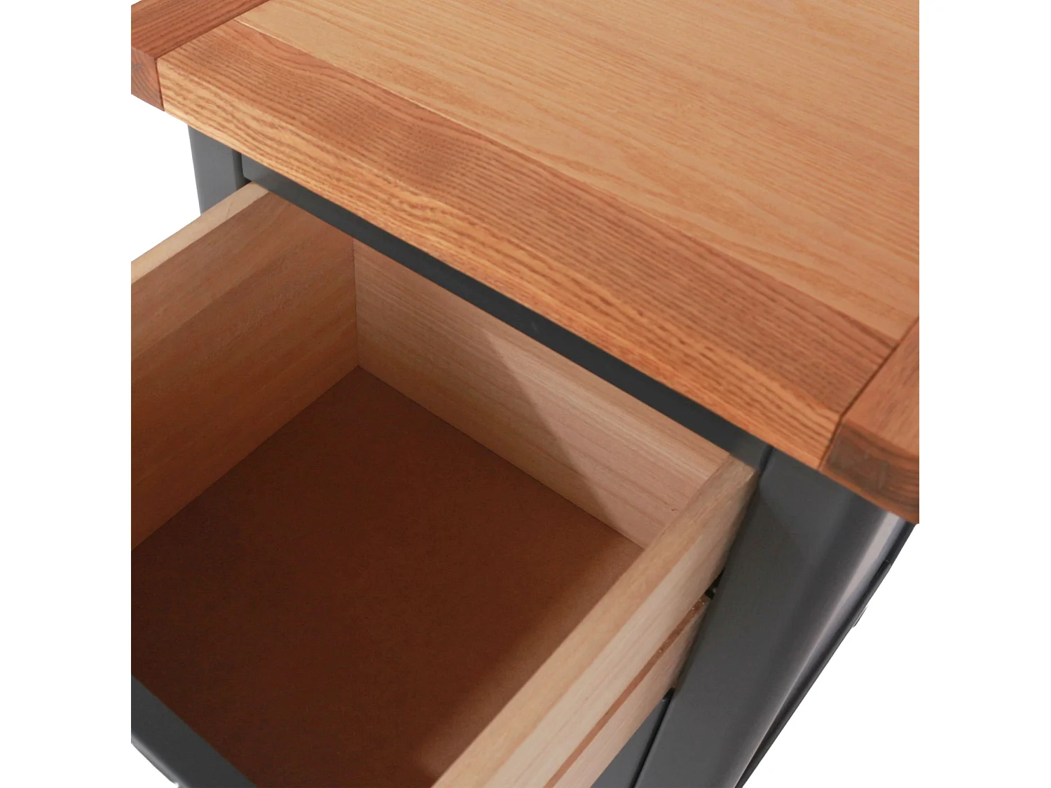 Dunkeld Pair of Midnight 2-Drawer Spacious Bedside Cabinets, Dark Blue