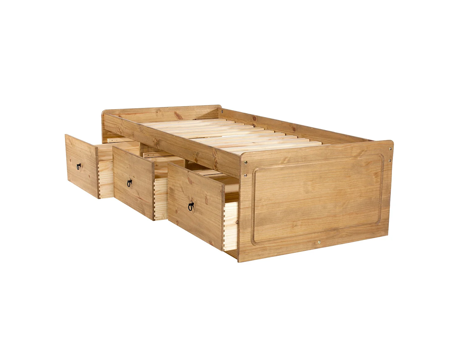 Corona 3-Drawer Storage Bed, UK Single Mattress Size