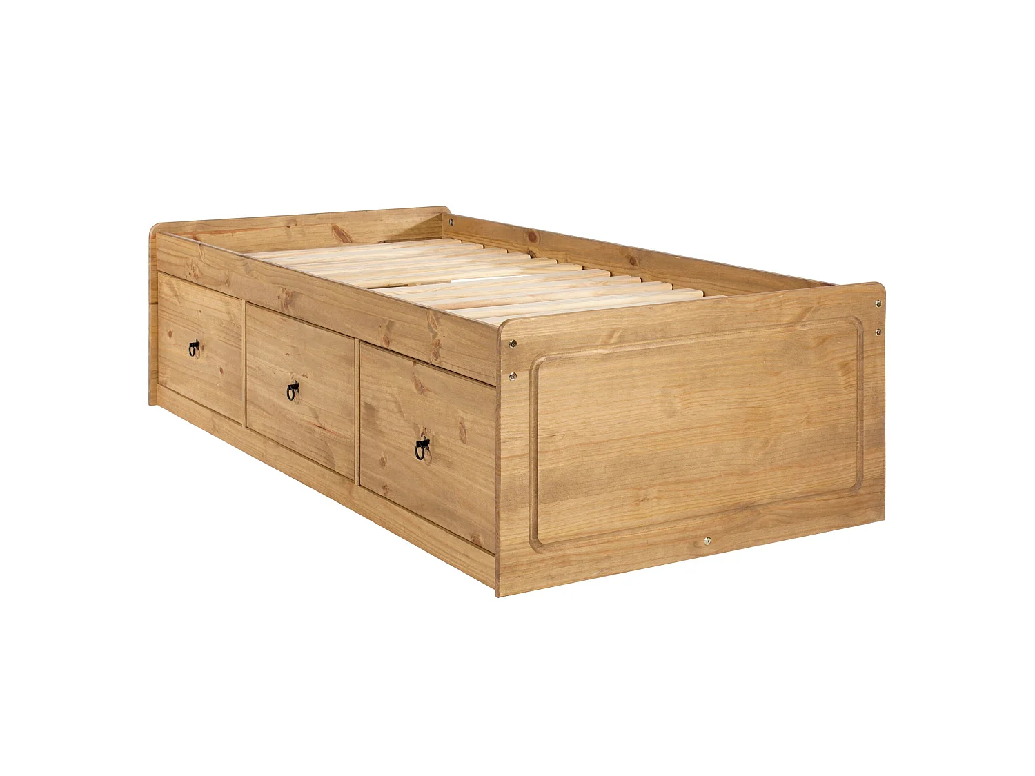 Corona 3-Drawer Storage Bed, UK Single Mattress Size