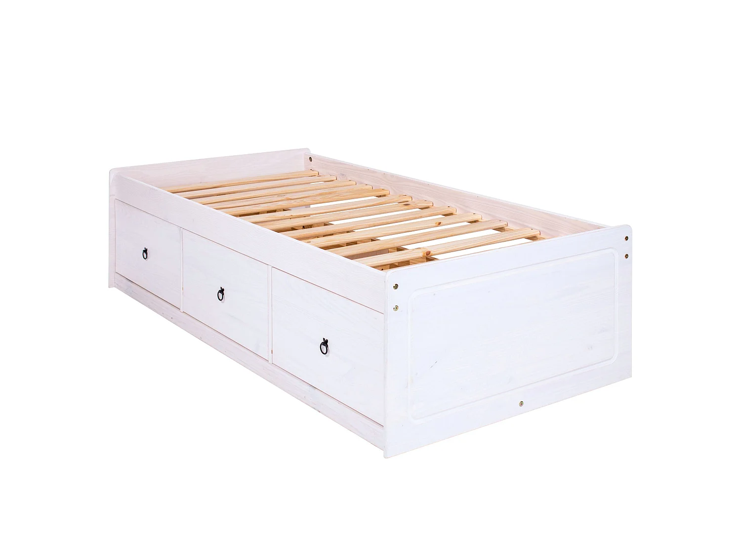 Corona 3-Drawer Storage Bed, UK Single Mattress Size