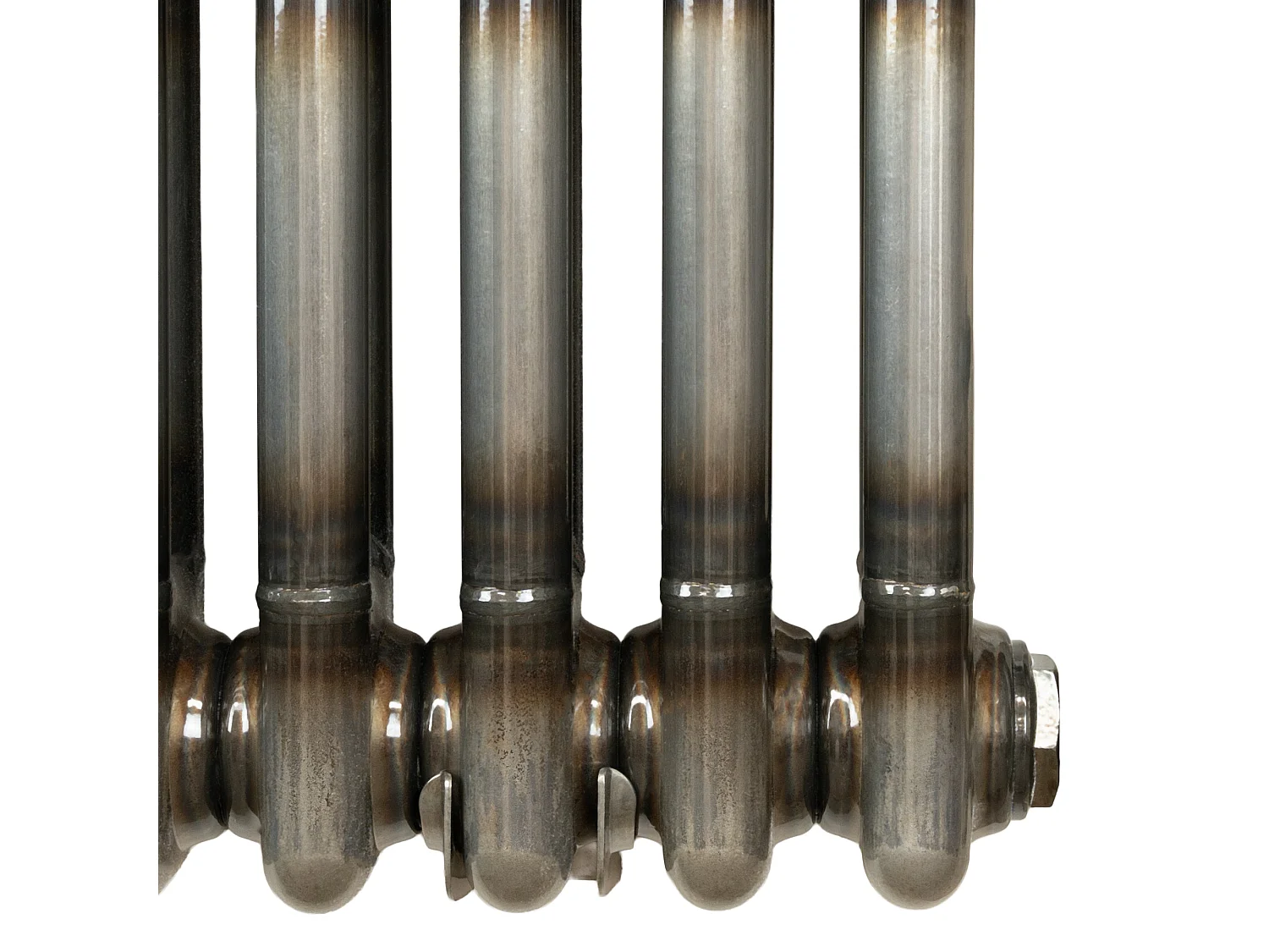 Tradisjonell 2-kolonne radiator - 1800 x 290 mm - Råmetall