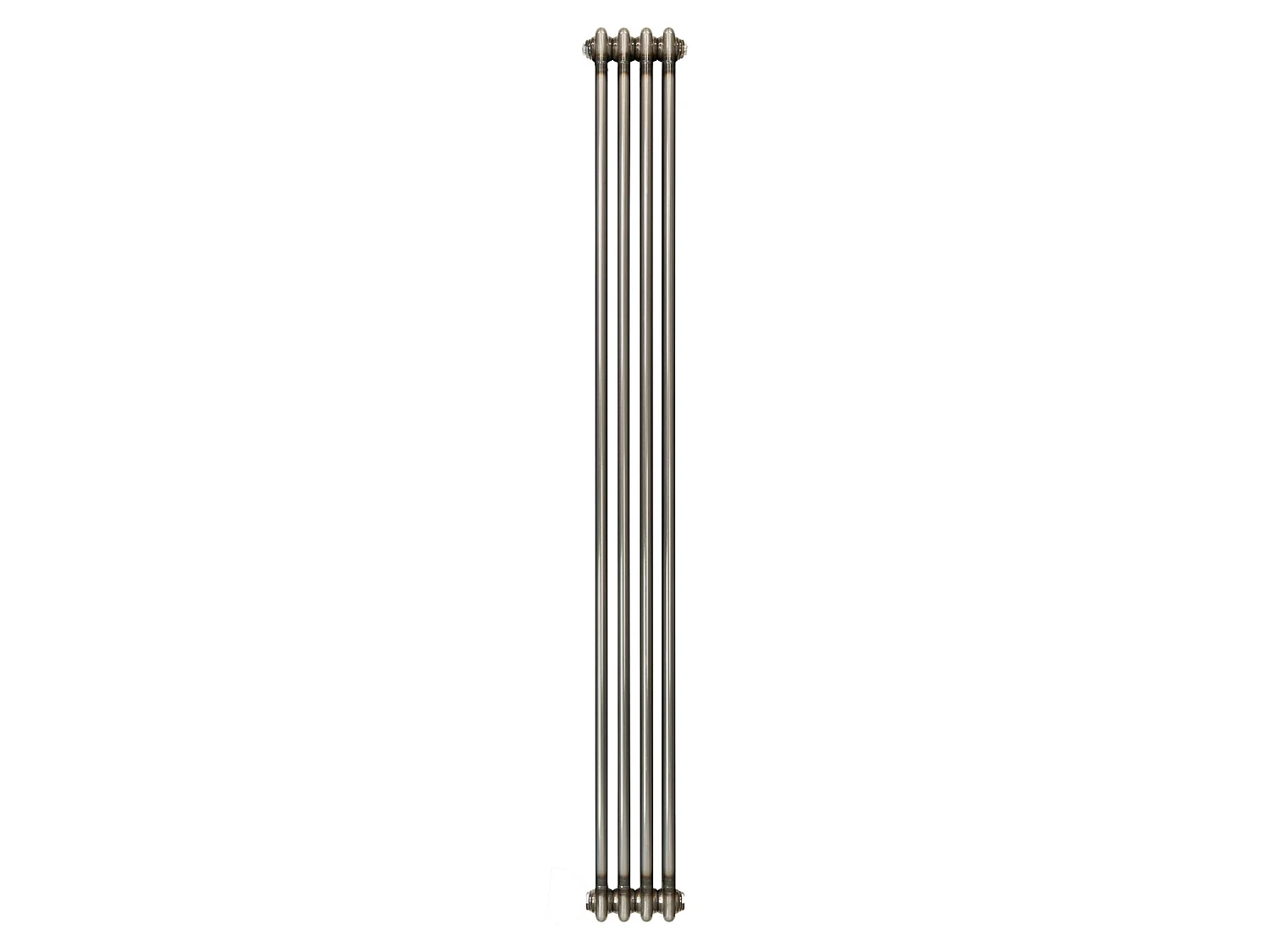 Tradisjonell 2-kolonne radiator - 1800 x 200 mm - Råmetall