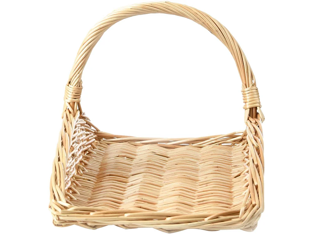 Panier en branche de saule pour fleurs et herbes