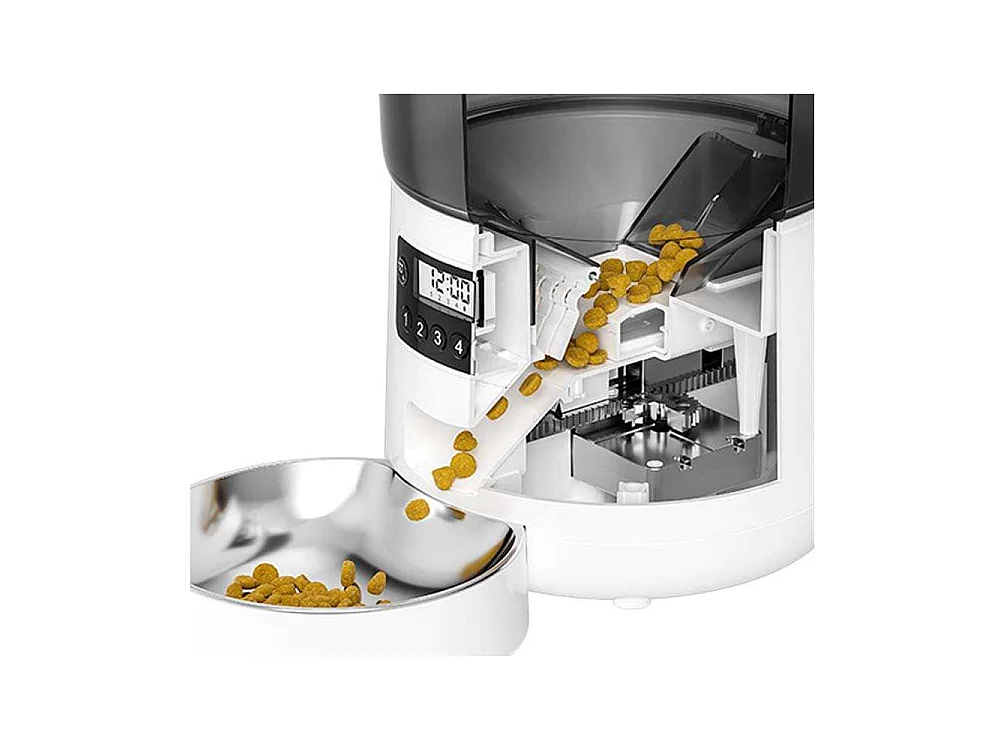 Distributeur de croquettes automatique 4L Foodies