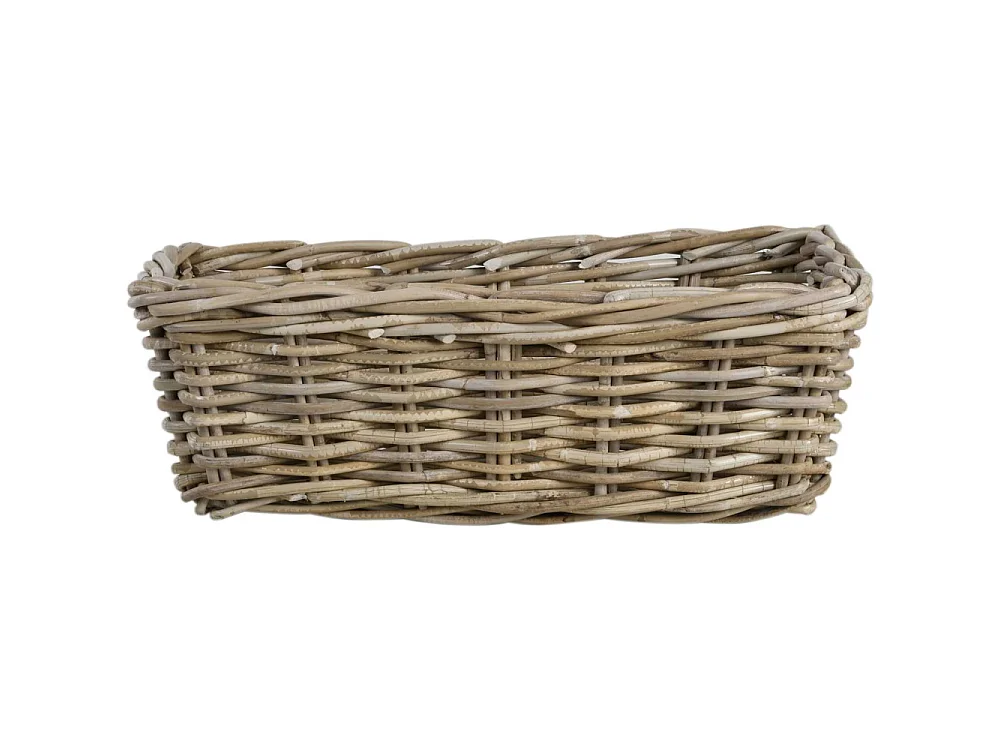 Panier en rotin 45.4 x 23.9 x 14.7 cm