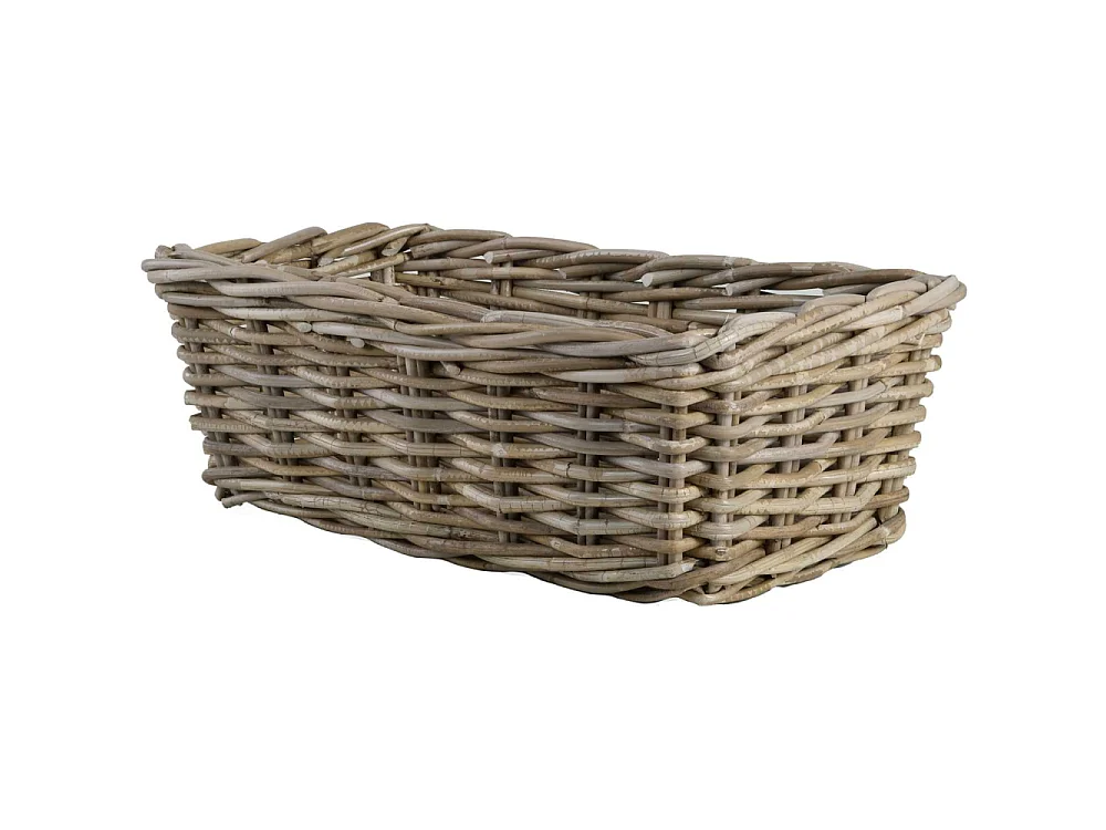 Panier en rotin 45.4 x 23.9 x 14.7 cm