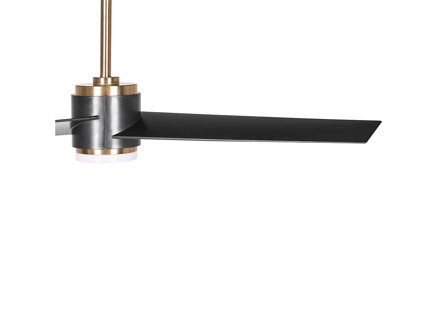 Ventilateur de plafond avec lampe TROUT Avec télécommande LED Noir