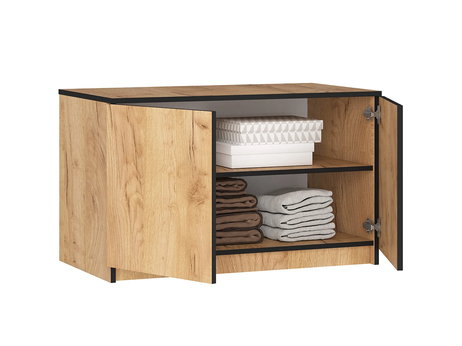 Altillo para armario S90 Roble Craft 90 cm 2 puertas 90x51x55 cm