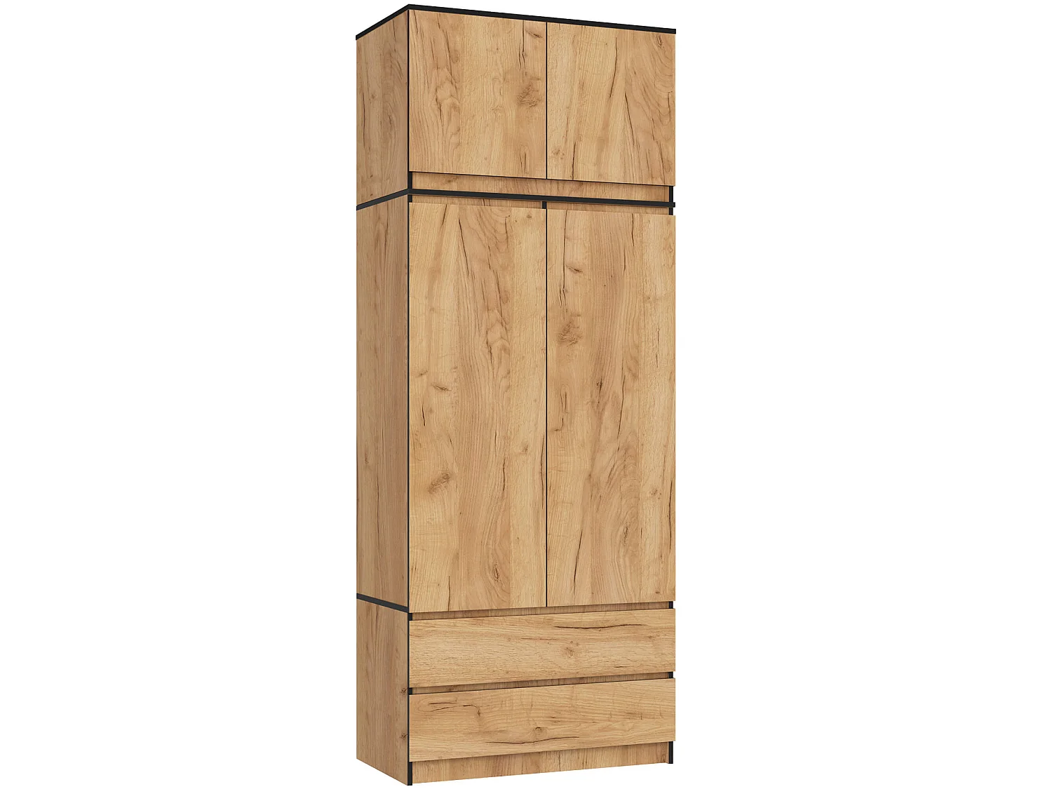 Altillo para armario S90 Roble Craft 90 cm 2 puertas 90x51x55 cm
