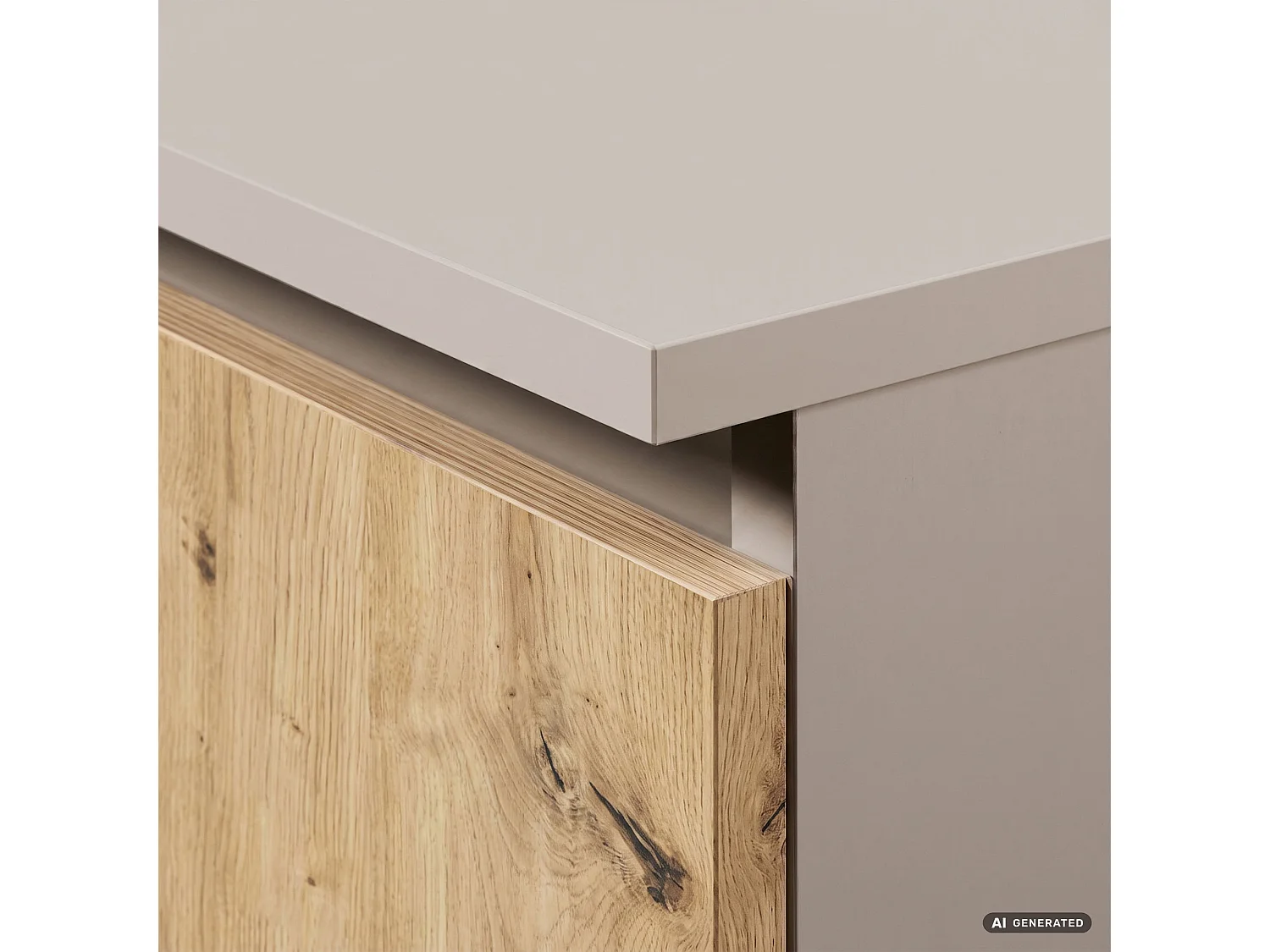 Szafka RTV Kaszmir Dąb Artisan 120 cm 2 drzwi 2 półki 120x40x55 cm