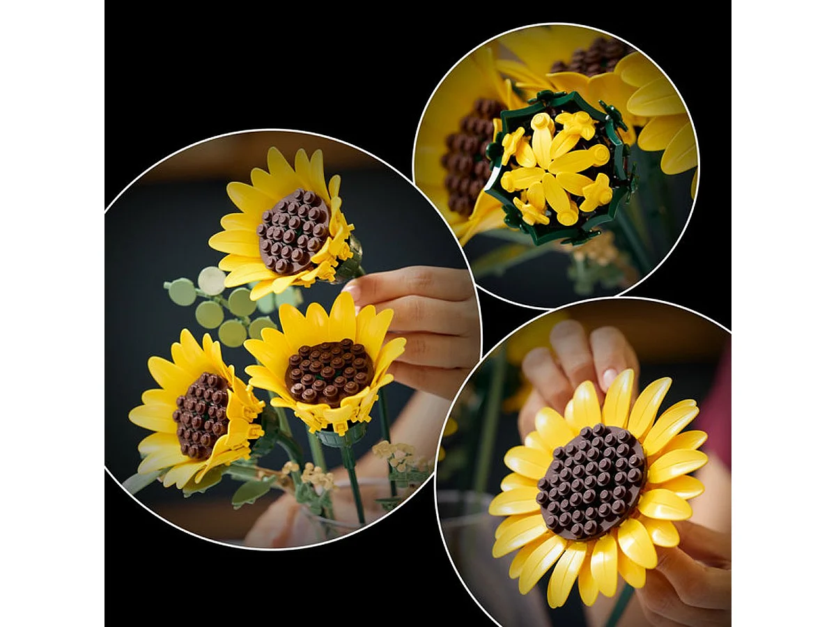LEGO Botanicals 11502 Le Bouquet de Tournesols — Set adulte 686 pièces