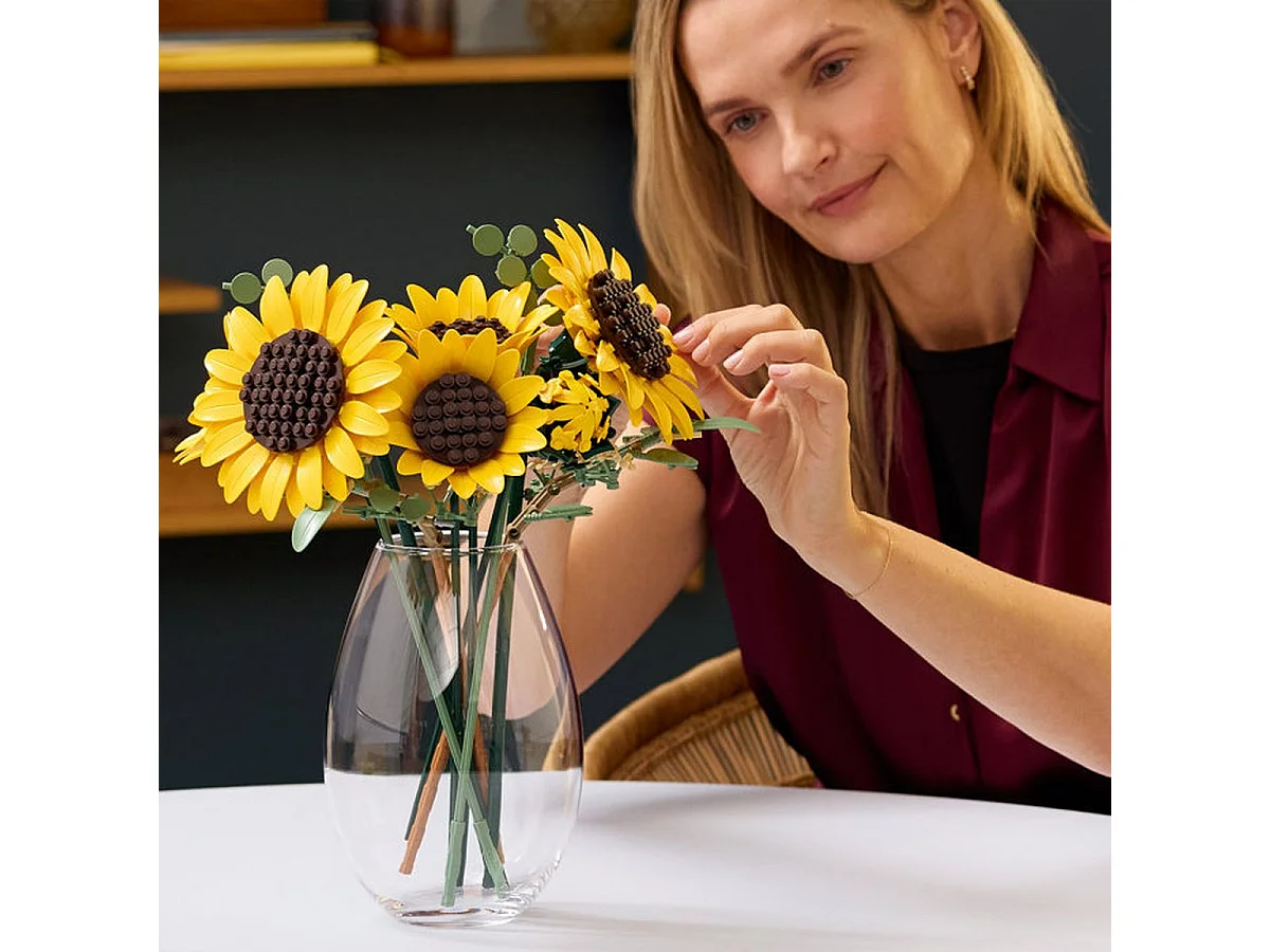 LEGO Botanicals 11502 Le Bouquet de Tournesols — Set adulte 686 pièces
