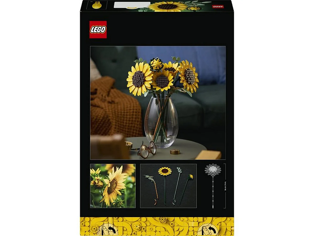 LEGO Botanicals 11502 Le Bouquet de Tournesols — Set adulte 686 pièces
