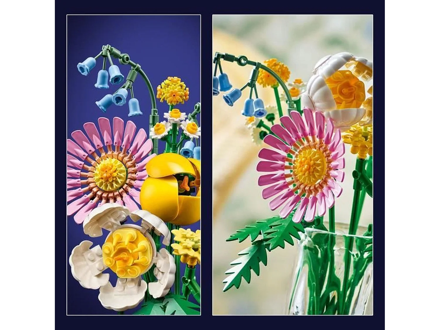 Lego Botanicals Petit Bouquet Ensoleillé - fleurs Artificielles
