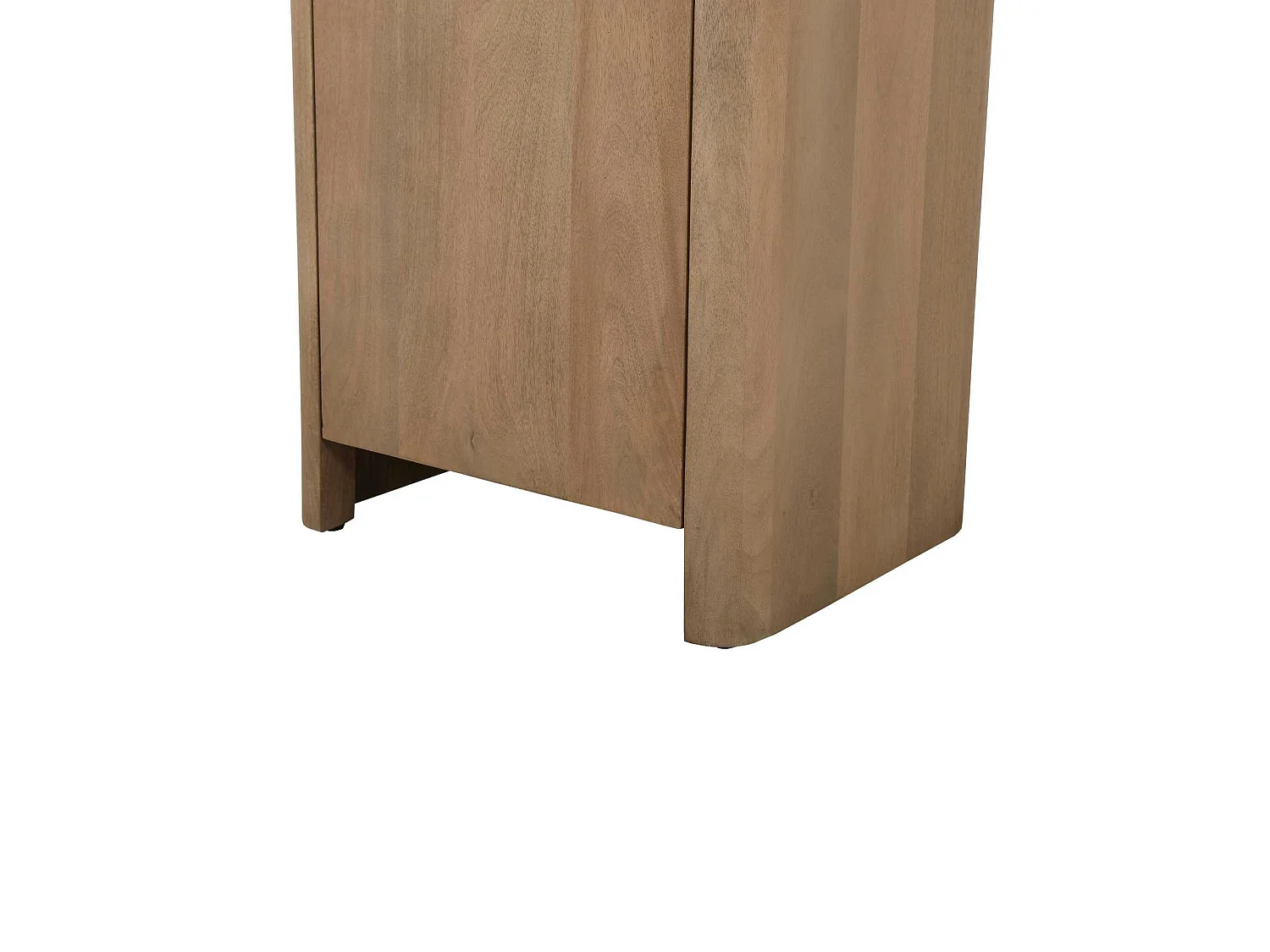 Colonne de rangement en bois de manguier 1 porte KASO