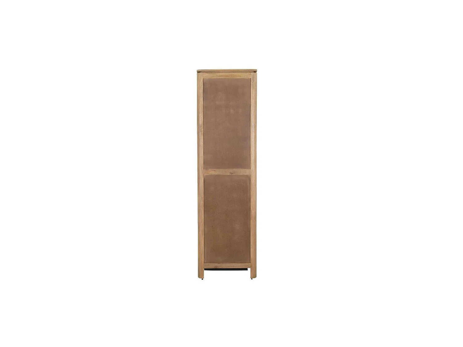 Colonne de rangement en bois de manguier 1 porte KASO