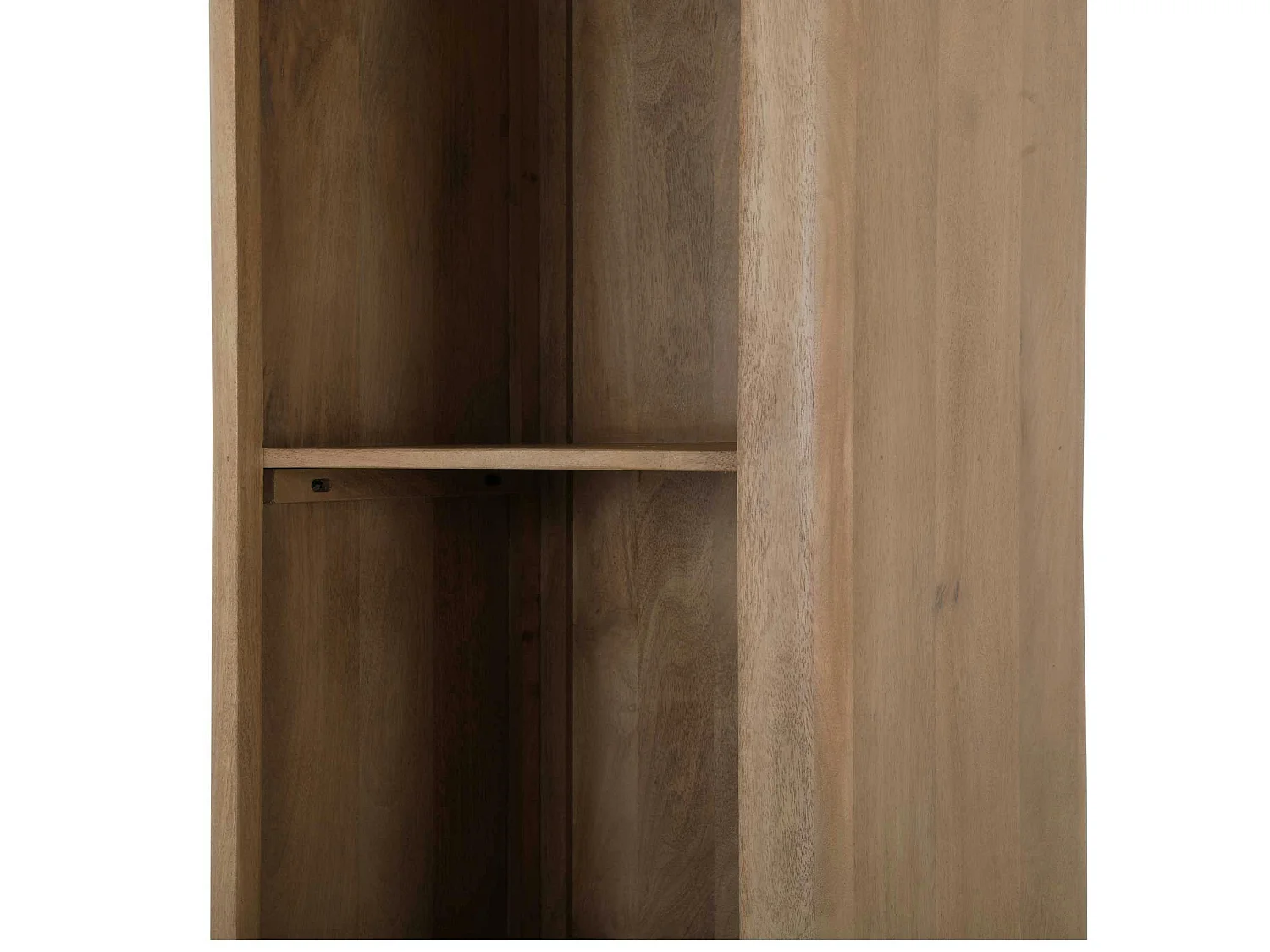 Colonne de rangement en bois de manguier 1 porte KASO