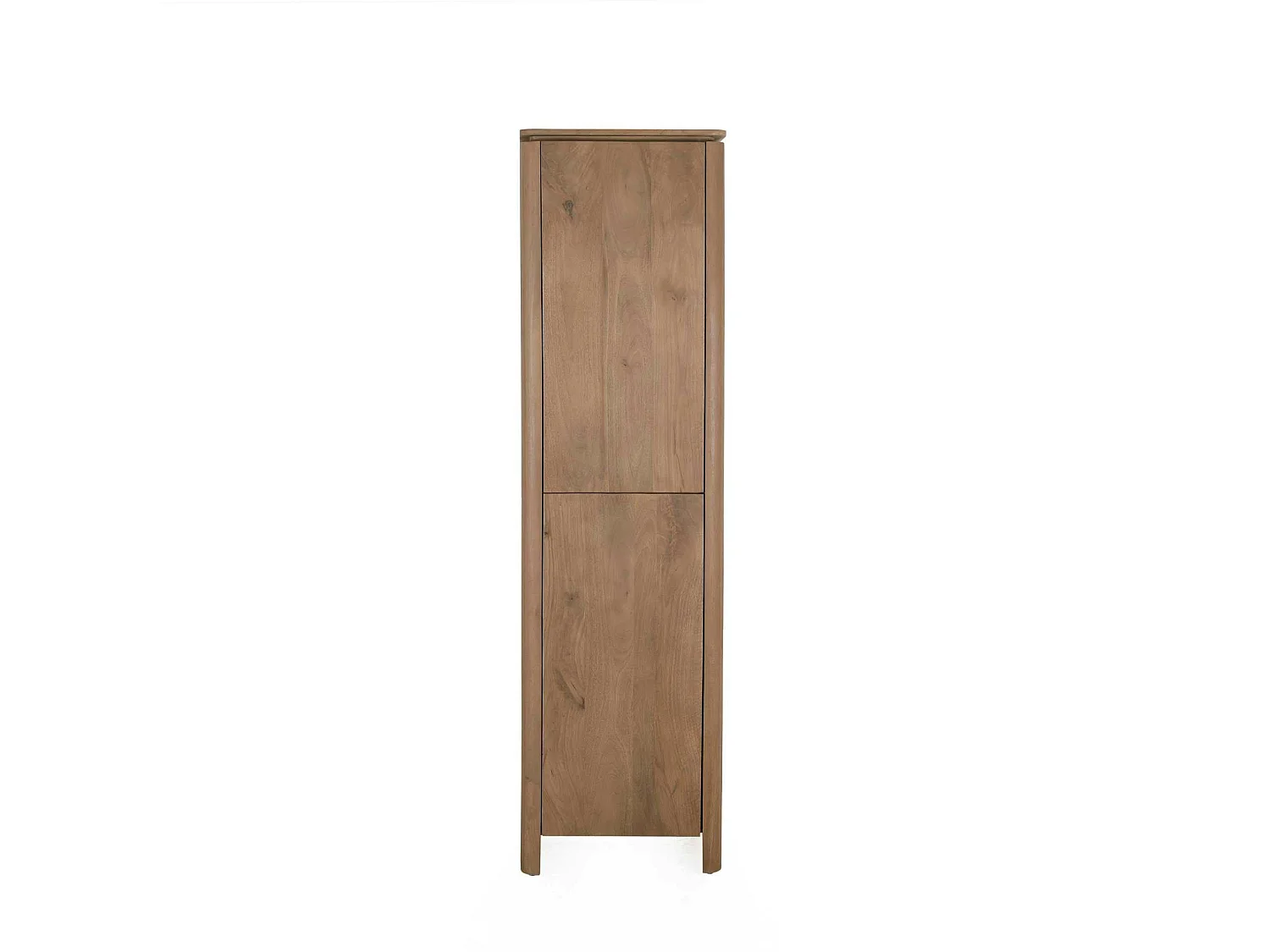 Colonne de rangement en bois de manguier 2 portes KASO