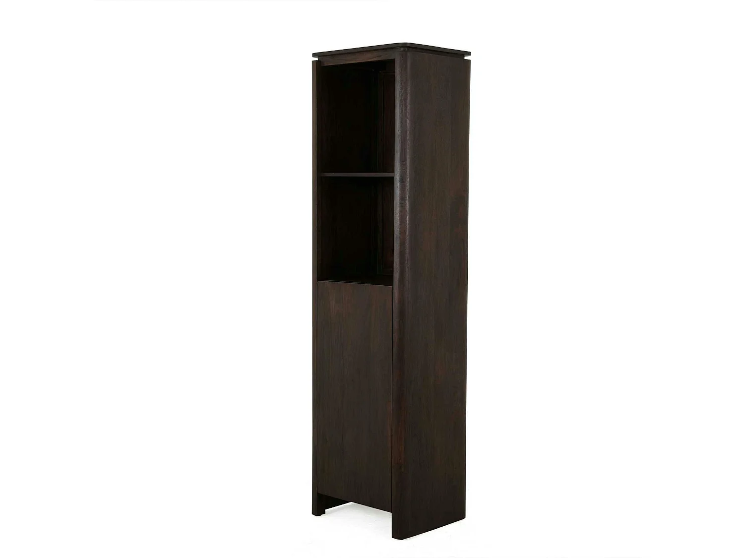 Colonne de rangement en bois marron 1 porte KASO