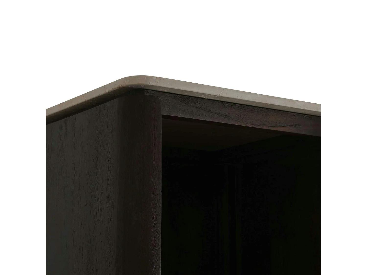 Colonne de rangement en bois marron 1 porte KASO